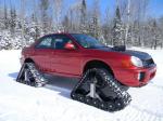 Subaru WRX with Dominator Track System 2002 года